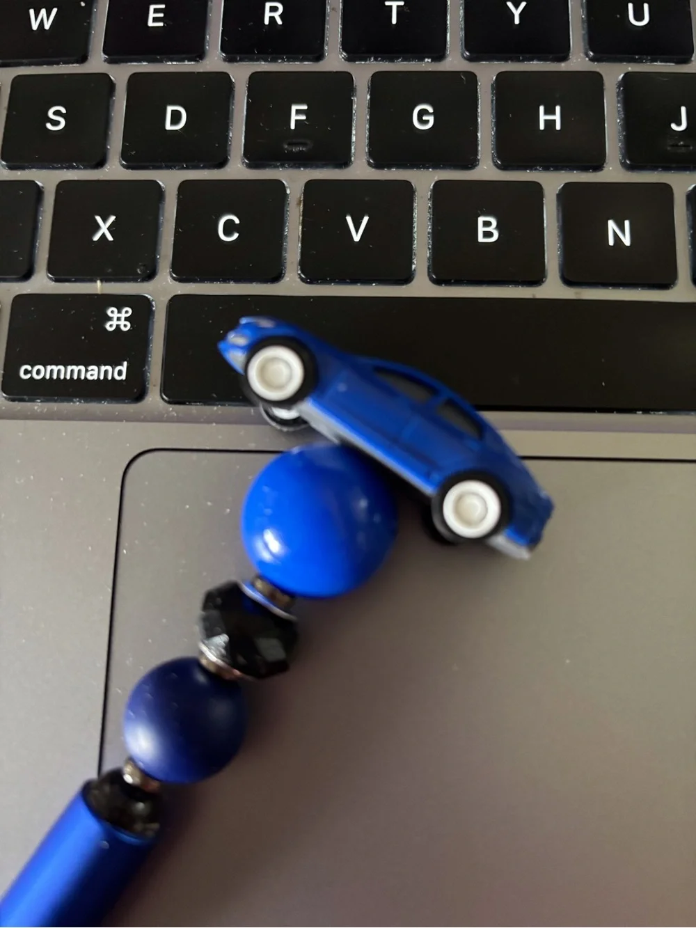 Large Trucks: Sports Car Handmade Beaded Pen